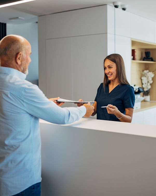 Thanks to Swyx X, medical assistants can take care of patients without interruption.