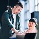 Young professionals work together in modern co-working spaces
