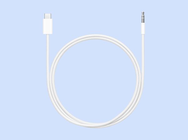 Illustration Apple cables and charging adapters