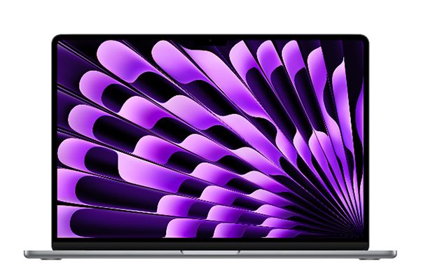 Produktabbildung MacBook Air 15 Zoll auf weißem Hintergrund
