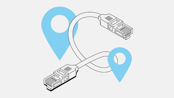 Illustration of connectivity