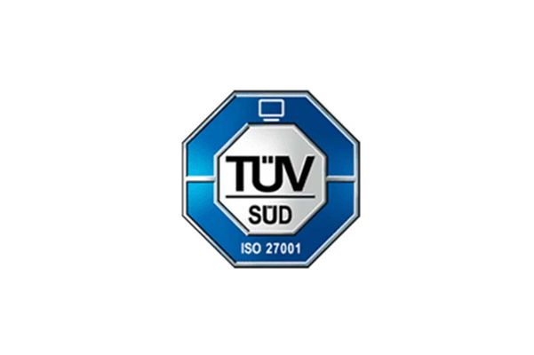 Logo: TÜV South ISO 27001