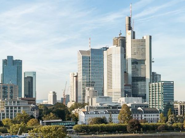 Frankfurt skyline with the DRV located there