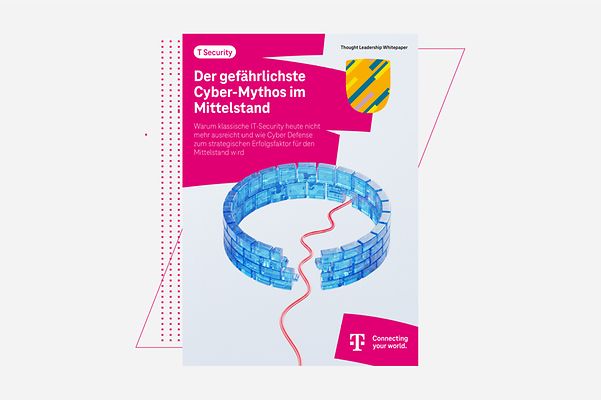 Cover Whitepaper - Der gefährlichste Cyber-Mythos im Mittelstand 