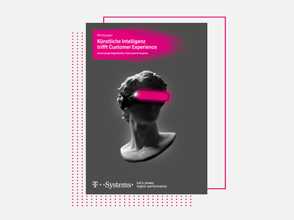 Cover des Whitepapers: Künstliche Intelligenz trifft Customer Experience