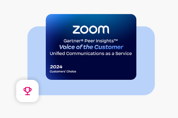 Auszeichnung durch Gartner Peer Insights: "Voice of the Customer" Unified Communications as a Service 2024