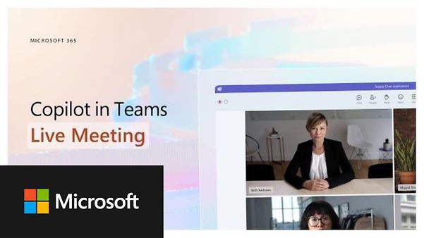 Abbildung vom Video - Copilot in Teams