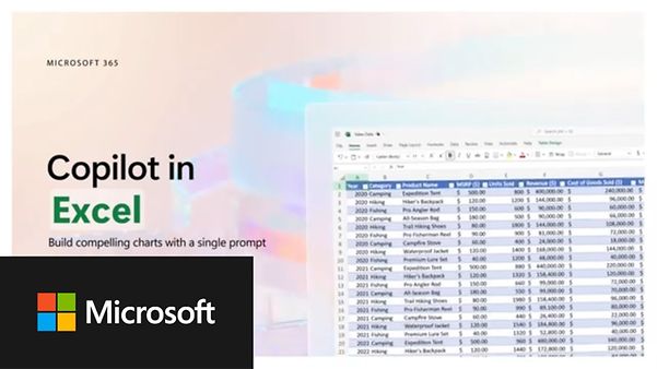 Abbildung vom Video - Copilot in Excel