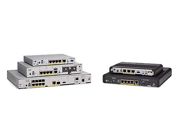 Cisco 1000er Serie vor weißem Hintergrund