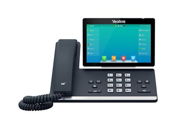 Yealink-t57w-front vor weißem Hintergrund
