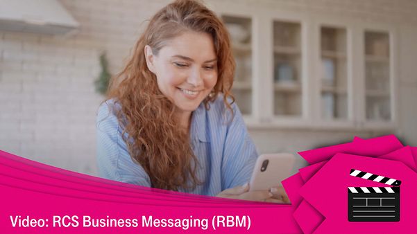 RCS Business Messaging Video hier ansehen.