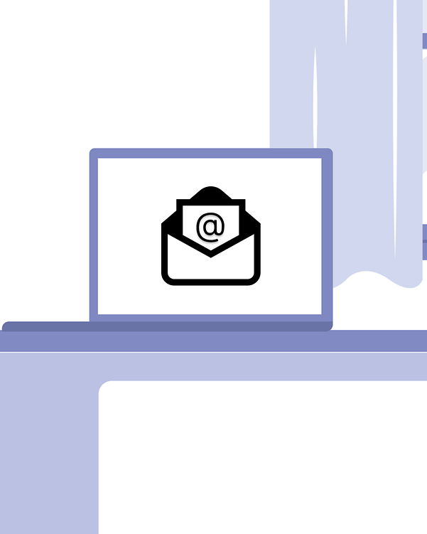 Monitor mit Email Brief