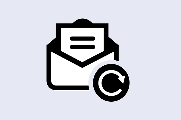 E-Mail mit Aktualisierungsbutton