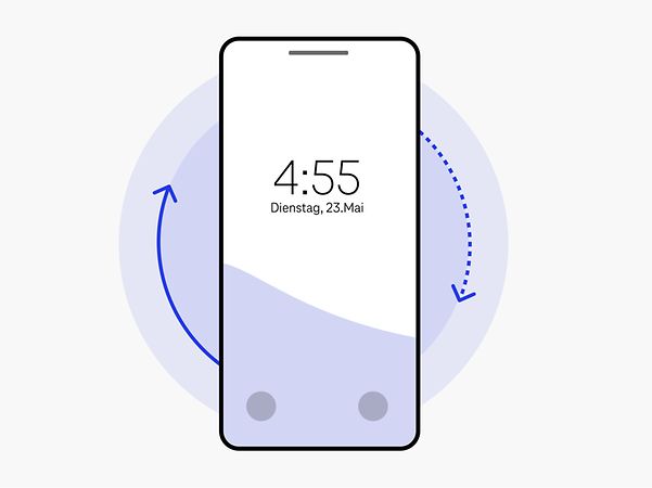 Infografik zu Knox Configure: Abbildung eines geschützten Smartphones