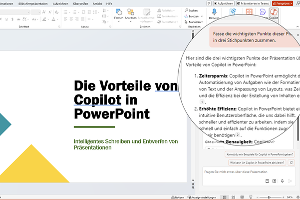 Erhalten Sie schnell den Überblick über umfangreiche Präsentation