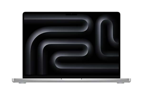 Produktabbildung MacBook Pro 14 Zoll in Silber