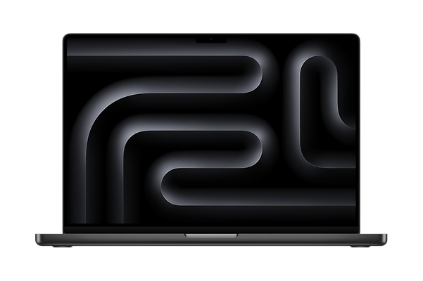 Produktabbildung MacBook Pro 16 Zoll in Schwarz