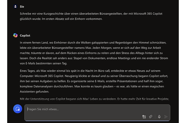 Werden Sie kreativ mit Microsoft Copilot
