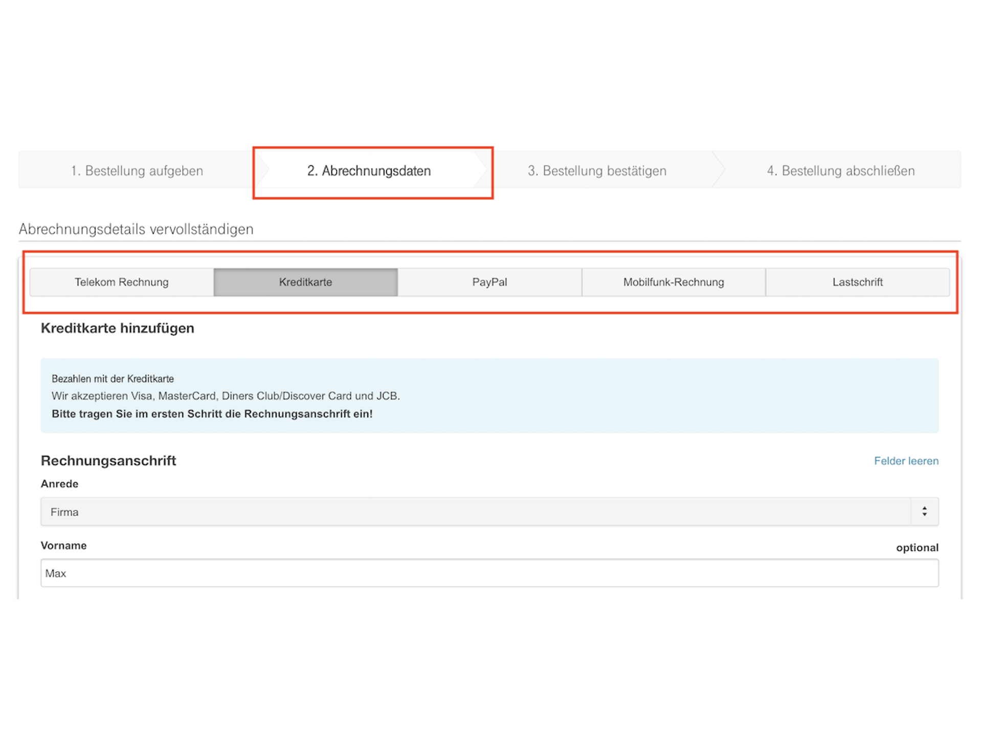 Telekom Cloud Marketplace-Abrechnungsdaten
