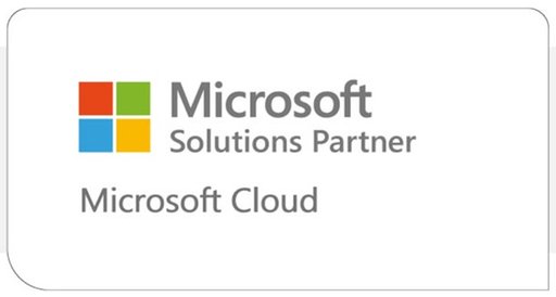 Logo: Microsoft Solutions Partner – Microsoft Cloud