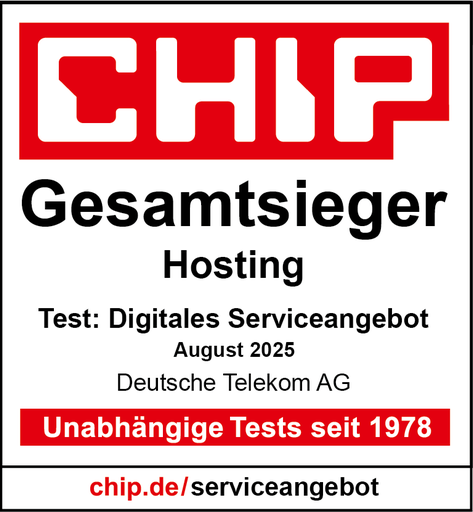 Test seal_Digital service offering—Telekom hosting