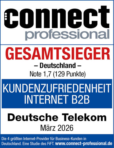 Kundenbarometer Internet B2B_Siegel_Testsieger_D_Telekom